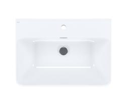 Умывальник мебельный IDDIS Optima Home 70 см прямоугольная, сантехнический фарфор, цвет белый, с отверстием под смеситель, слив-перелив, раковина 0177000i28