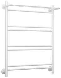 Полотенцесушитель Сунержа Стилье Версия-Н1 800х600, 5 (Полка+1+2+2) перекладин, водяной, нижнее подключение, цвет белый