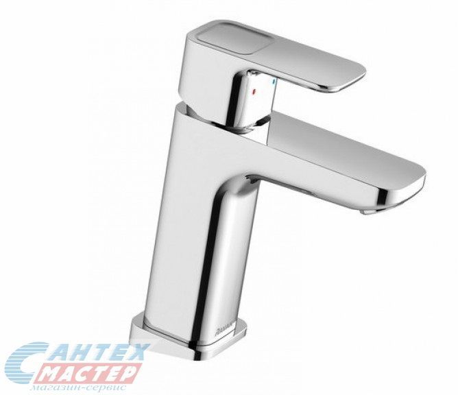 Смеситель для раковины Ravak 10° TD 014.00 однорычажный, керамический, латунь, цвет хром, без донного клапана, хромированный