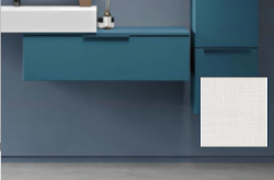 Тумба Cezares Premium, 50х45х27 см, подвесная, 1 выдвижной ящик, цвет белый матовый, шкафчик навесной, механизм доводчика, прямоугольная