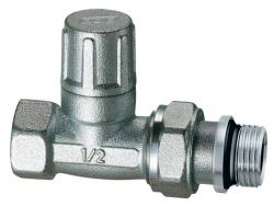 Клапан запорный прямой Far 1/2" вн с уплотнением EPDM FV 1411 12