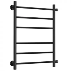 Полотенцесушитель Сунержа Стилье Версия-Б 600х400, 6 (3+3) перекладин, водяной, боковое подключение, цвет чёрный