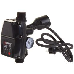 Реле давления воды BELAMOS (1-3,5 бар) электронный, с манометром, блок управления однофазным насосом