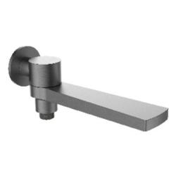 Излив Raglo R473.75.09 с функцией переключения, для ванны, длина 191 мм цвет графит, латунь, настенный, поворотный