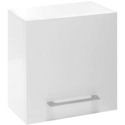 Шкаф Эстет Elin 35, 350х370х220 мм, подвесной, (правый), 1 распашная дверца, цвет: белый, в ванную комнату, правосторонний, шкаф/шкафчик настенный