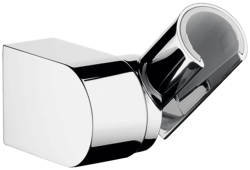 Держатель для душевой лейки Hansgrohe Porter Vario, настенный, хромированный, металлический, регулируемый, для душа/ванной/душевой кабины, цвет хром, на стенку