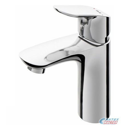 Смеситель для раковины Am.Pm Like однорычажный, излив короткий, длина 110 мм, керамический, латунь, цвет хром, без донного клапана