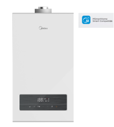 Котел газовый Midea 24 кВт 220 В настенный, с закрытой камерой сгорания, управление по Wi-Fi MGB-24-2F NEMAN
