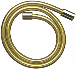 Шланговое подсоединение Axor Starck Fixfit, размер 6х6 см, цвет полированное золото, круглое, настенное, латунное, с клапаном обратного тока, подключение для душевого шланга
