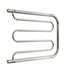 Полотенцесушитель Двин D 60/80, водяной (1-1/2" К0  Полированный), с полкой, боковое подключение, нержавеющая сталь, настенный, форма UМ-образная, цвет хром, к отоплению и ГВС, для отопления, обогрева в ванной