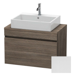 Тумба под раковину для консоли/столешницы Duravit DuraStyle 80х54,8х51,2 см, подвесная, ДСП, цвет: сосна терра/белый матовый, 1 выдвижной ящик, прямоугольная