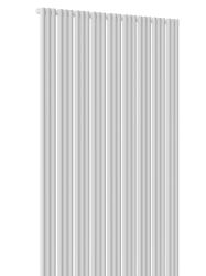 Радиатор отопления Empatiko Takt S2-1072-1500, двухрядный, стальной, трубчатый, 54 секции, межосевое расстояние 1500 мм, высота 1536 мм, длина 1072 мм, цвет шелковистый белый, боковое подключение