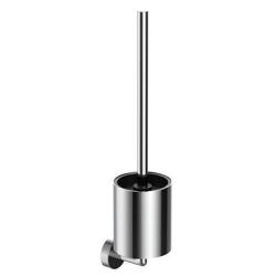 Ершик для унитаза Raglo R320.10 настенный, материал нержавеющая сталь/пластик, округлый, для туалета/унитаза, ванную комнату/туалет, цвет хром