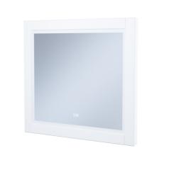 Зеркало IDDIS Oxford, 80х70х40 см, с LED/ЛЕД-подсветкой, прямоугольное,  с антизапотеванием, выключатель сенсорный, для ванны, навесное/подвесное/настенное