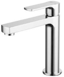 Смеситель для раковины Lemark Plus однорычажный, фиксированный, керамический, с низким изливом, высота излива 13 см, латунь, покрытие хром, цвет хром