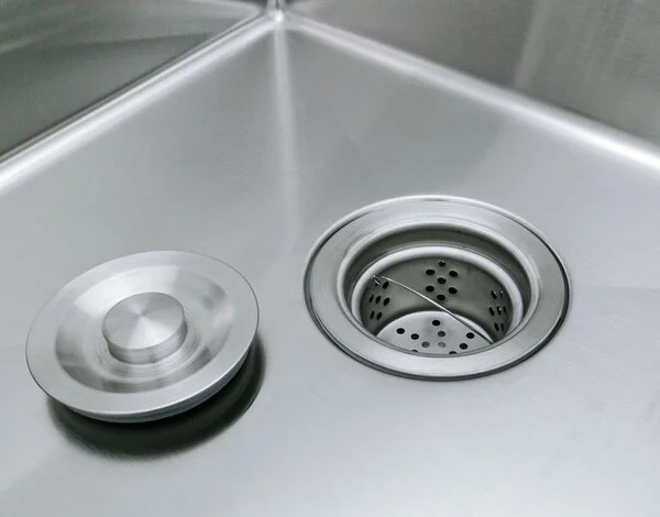 Мойка кухонная Hoffger 4544 врезная, Satin (сталь сатин) 450х440х220 мм нержавеющая сталь, без крыла, слив-перелив