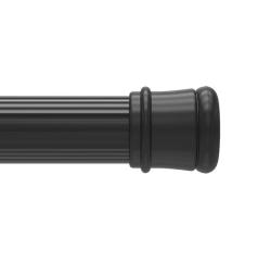 Карниз для ванны Milardo 110-200 см черный 014A200M14