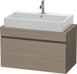 Тумба под раковину для консоли/столешницы Duravit DuraStyle 90х47,8х51,2 см, подвесная, ДСП, цвет: дуб терра, 1 выдвижной ящик, прямоугольная