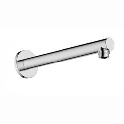 Держатель для верхнего душа Hansgrohe Vernis Blend, 24 см, настенный, цвет: хром, латунный, для душа/ванной/душевой кабины, на стену, наружний монтаж