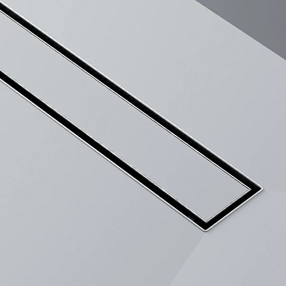 Душевой трап (лоток) AM.PM MasterFlow 900 мм комбинированный затвор со стальной матовой решеткой, под плитку, выходная труба 40/50 мм, линейный