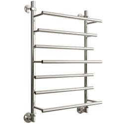 Полотенцесушитель Двин Q Primo 80/50, водяной (1"-3/4"-1/2" К3 полированный), универсальное подключение, нержавеющая сталь, настенный, форма лесенка, цвет хром