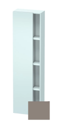 Пенал Duravit DuraStyle, 50x24x180 см, подвесной, (левый), с дверцей, с закрытыми/открытыми полками, цвет: светло-голубой/базальт, в ванную комнату