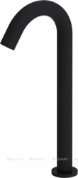 Смеситель для раковины/умывальника Damixa Scandinavian Pure, сенсорный, высокий, неповоротный, длина излива 131 мм, латунь, цвет черный