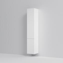 Пенал AM.PM Gem 30, 163х30х32 см, подвесной, (правый), с дверцей, с полками, цвет белый, в ванную комнату