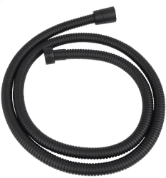 Шланг для душа Aquatek AQ2100MB 125 см 1/2"х1/2"вн. нержавеющая сталь SUS 304, цвет матовый черный, защита шланга от перекручивания