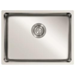 Мойка 465х588 см TopZero серия Micro, универсальная, из нержавеющей стали, полированная, прямоугольная, отверстие под смеситель, слив-перелив, для кухни
