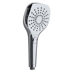 Душевая лейка Olives D180 округлая, 3 режима, хром, ABS пластик, 120х261 мм