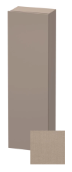 Пенал Duravit DuraStyle, 40x24x140 см, подвесной, (левый), с дверцей, с полкой, со стеклянными полками, цвет: лен/базальт, в ванную комнату