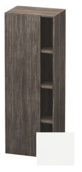 Пенал Duravit DuraStyle, 50x36x140 см, подвесной, (левый), с дверцей, с закрытыми/открытыми полками, цвет: сосна терра/белый матовый, в ванную комнату