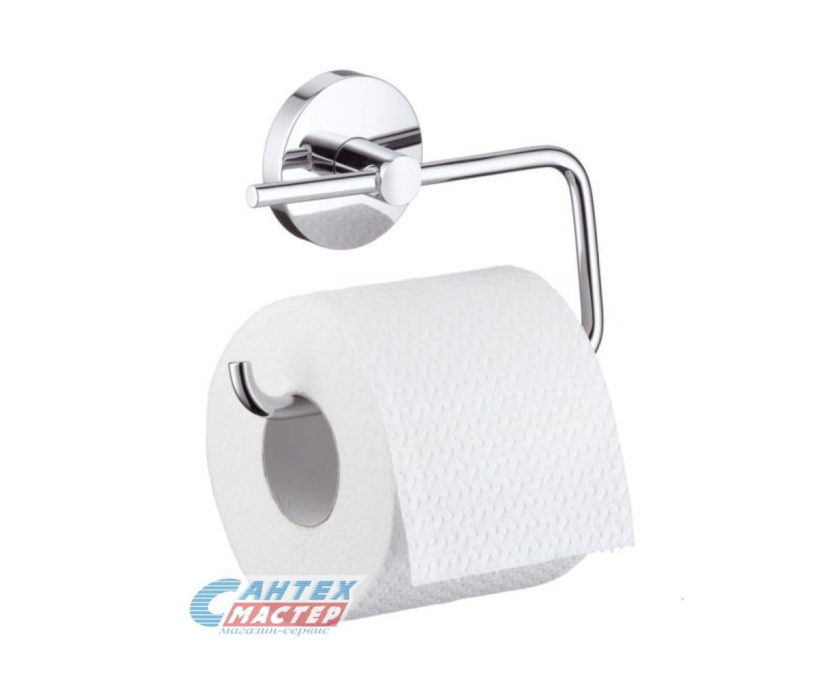 Держатель Hansgrohe Logis Classic для туалетной бумаги настенный без крышки 41626000