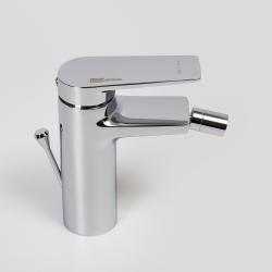 Смеситель для биде WasserKRAFT Lopau, однорычажный, неповоротный, длина излива 111 мм, для унитаза/биде, латунь, цвет хром