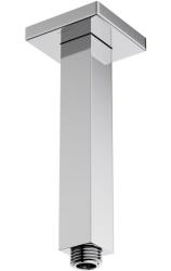 Держатель верхнего душа Aquatek AQ2172CR 150 мм цвет хром, потолочный, квадратный, для ванной, нержавеющая сталь