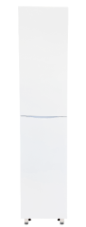 Пенал GRADEONIKA "Океан 300", 30х30х170 см, напольный, левый/правый, 2 распашные дверцы, цвет белый, в ванную комнату, левосторонний/правосторонний, универсальный
