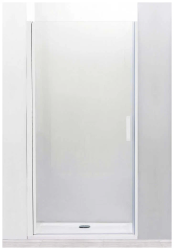 Душевая дверь Cezares Relax, 70х185 см прозрачное стекло/профиль жемчужно серый, в нишу, правостороння/правая установка, прозрачное закаленное стекло, распашная