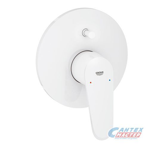 Смеситель для ванны Grohe Eurodisc Cosmopolitan скрытого монтажа белая луна/хром 19548LS2