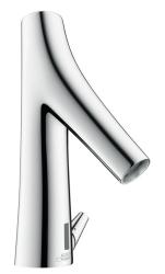 Смеситель для раковины AXOR Starck Organic, электронный, сенсорный, инфракрасный, фиксированный излив, длина 10,5 см, латунь, цвет хром, питание от сети 230V, с регулировкой температуры Смеситель для раковины AXOR Starck Organic, электронный, сенсорный, инфракрасный, фиксированный излив, длина 10,5 см, латунь, цвет хром, питание от сети 230V, с регулировкой температуры