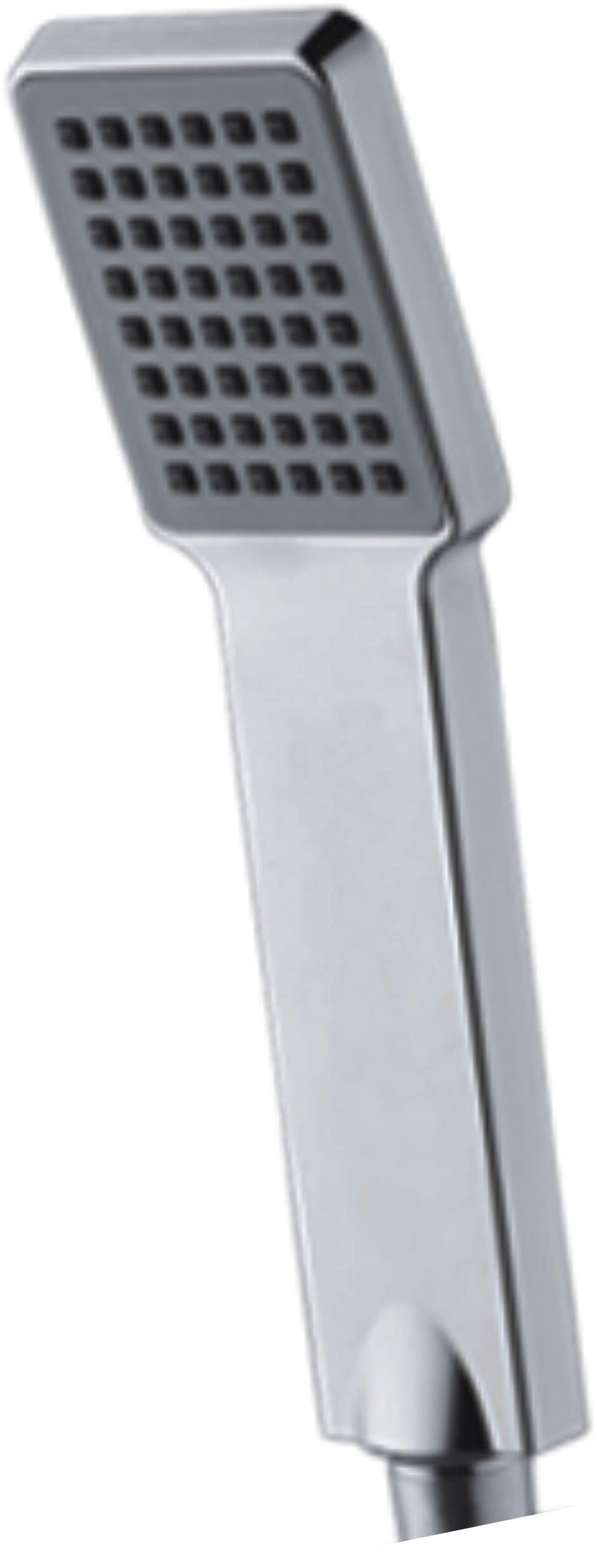 Лейка душевая HAIBA настенная, прямоугольная, с 1 режимом, хромированная/пластмассовая, ручная, для душа/ванной