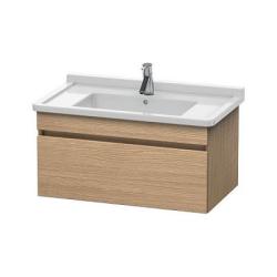 Тумба/шкафчик для консоли/столешницы Duravit DuraStyle под раковину 80х54,8х51,2 см, подвесная, ДСП, цвет: дуб европейский, 1 выдвижной ящик, прямоугольная