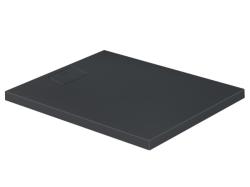 Душевой поддон Duravit Stonetto 100х90х5, минеральное литье DuraSolid, цвет: антрацит, антискольжение, (без установочного комплекта, без экрана, без слива), прямоугольный