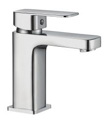 Смеситель для раковины/умывальника Olives Tones TN20100 однорычажный, неповоротный, керамический, длина излива 105 мм, латунь, цвет хром