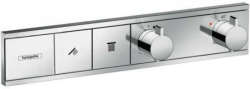 Смеситель для душа Hansgrohe RainSelect термостатический, скрытого монтажа, настенный, без излива/шланга/лейки, латунь, цвет хром