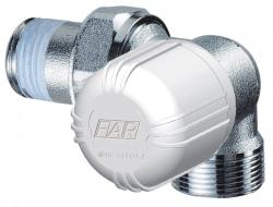 Клапан FAR термостатический трехосевой 1/2"нр.х M24x19 нр. правосторонний, хром FT 1616 C12