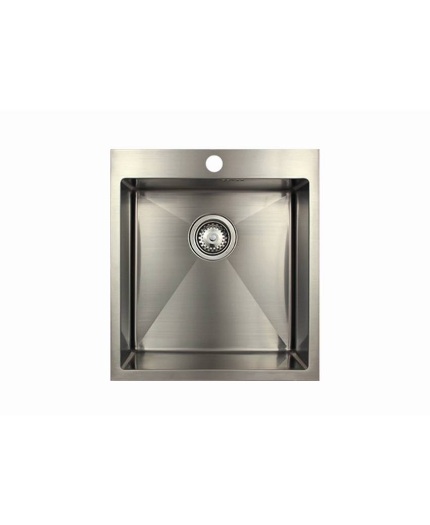 Мойка Seaman Eco Marino 45х50х20 см врезная, сатин, нержавеющая сталь, прямоугольная SMB-4550S.A