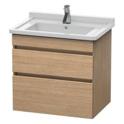 Тумба/шкафчик для консоли/столешницы Duravit DuraStyle под раковину 60х54,8х51,2 см, подвесная, ДСП, цвет: дуб европейский, 2 выдвижных ящика, прямоугольная