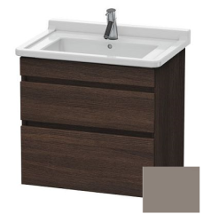 Тумба/шкафчик для консоли/столешницы Duravit DuraStyle под раковину 40х54,8х51,2 см, подвесная, ДСП, цвет: каштан темный/базальт, 2 выдвижных ящика, прямоугольная