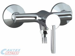 Смеситель для душа Mofem Mambo однорычажный, керамический, настенный, без излива/шланга/лейки, латунь хром, хромированный